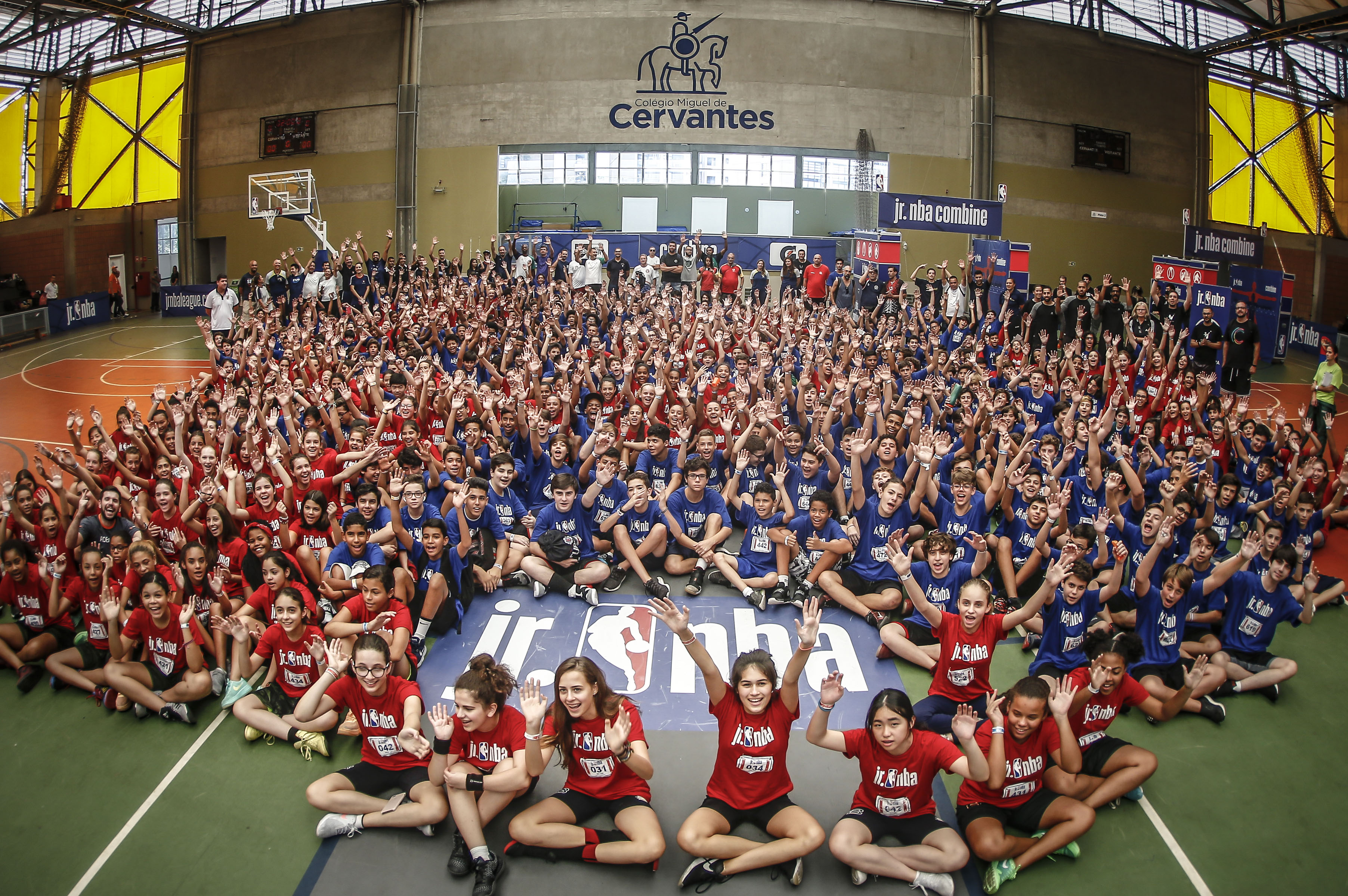 Combine reuniu quase 700 atletas abrindo a temporada 2019 da jr. nba League em São Paulo