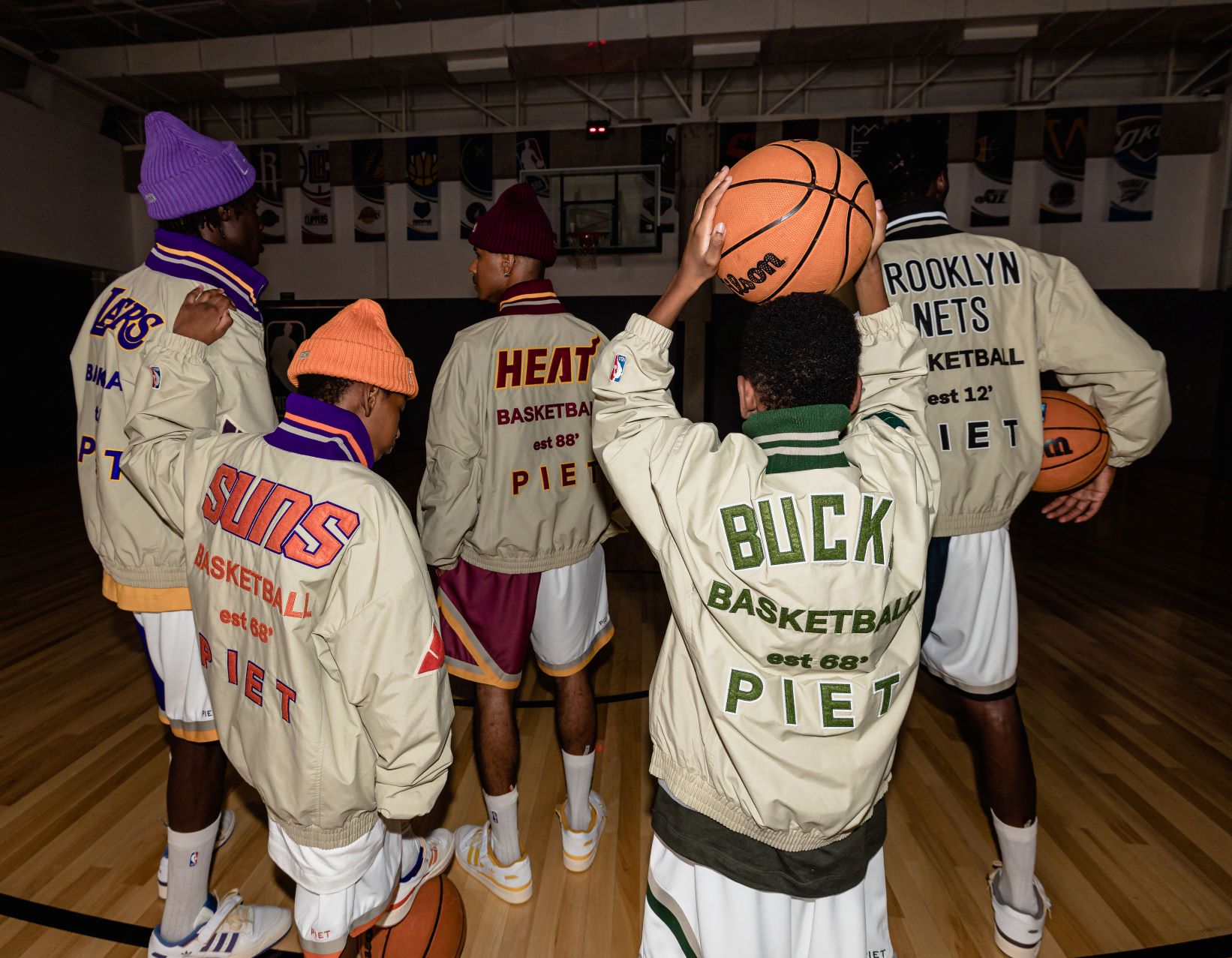 Piet lança nova colab e apresenta cápsulas de equipes da NBA