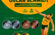 Oscar Schmidt é homenageado em comemoração aos 35 anos do épico ouro do Pan de 1987