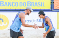 Alison e Álvaro Filho são vice-campeões nas areias da Praia da Pajuçara, em Maceió