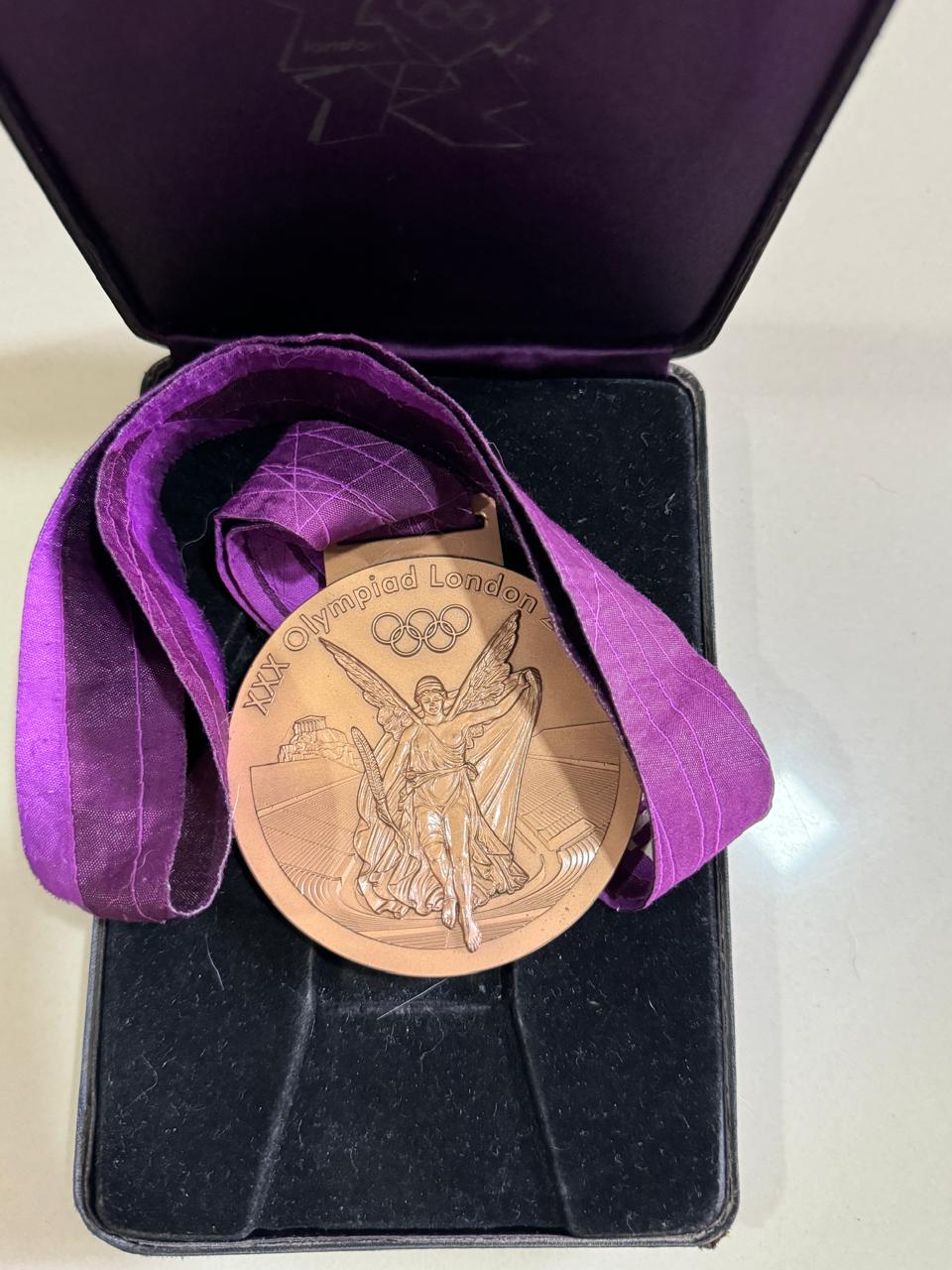 Memorabília do Esporte anuncia venda de medalha de bronze dos Jogos Olímpicos Londres-2012