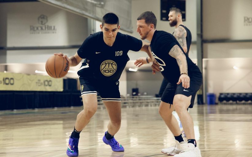 Entre os melhores do mundo: Mathias Alessanco é o primeiro brasileiro a participar do Top 100 Camp, da NBPA