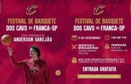 Aviso de Pauta - Festival de Basquete Cleveland Cavaliers em Franca / Presença de Anderson Varejão