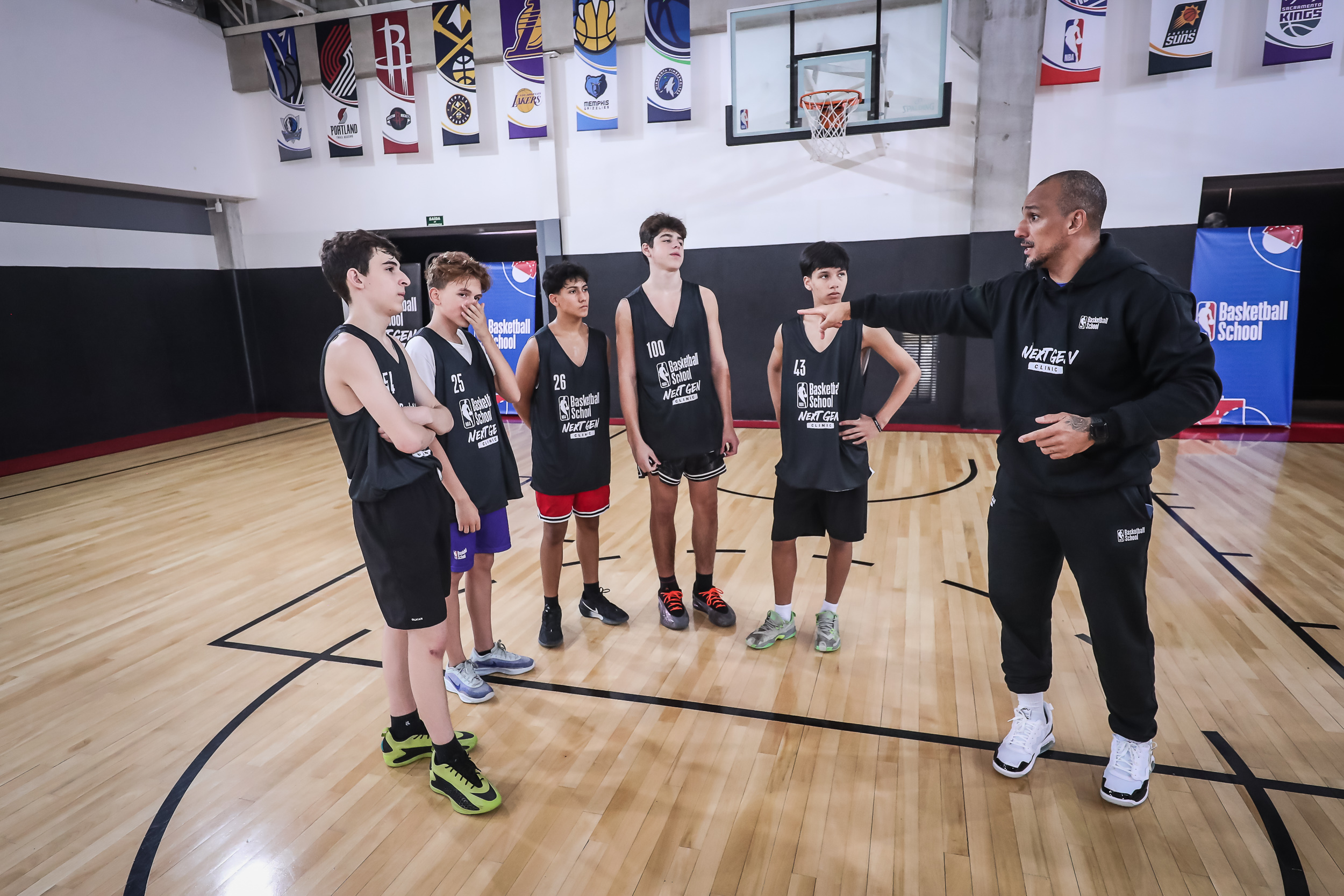 Aviso de Pauta - São Paulo recebe quinta seletiva do NBA Basketball School Next Gen Clinic 2026