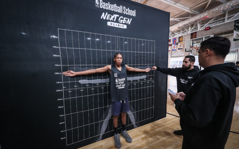 Curitiba recebe a sétima e penúltima seletiva do NBA Basketball School Next Gen Clinic 2026