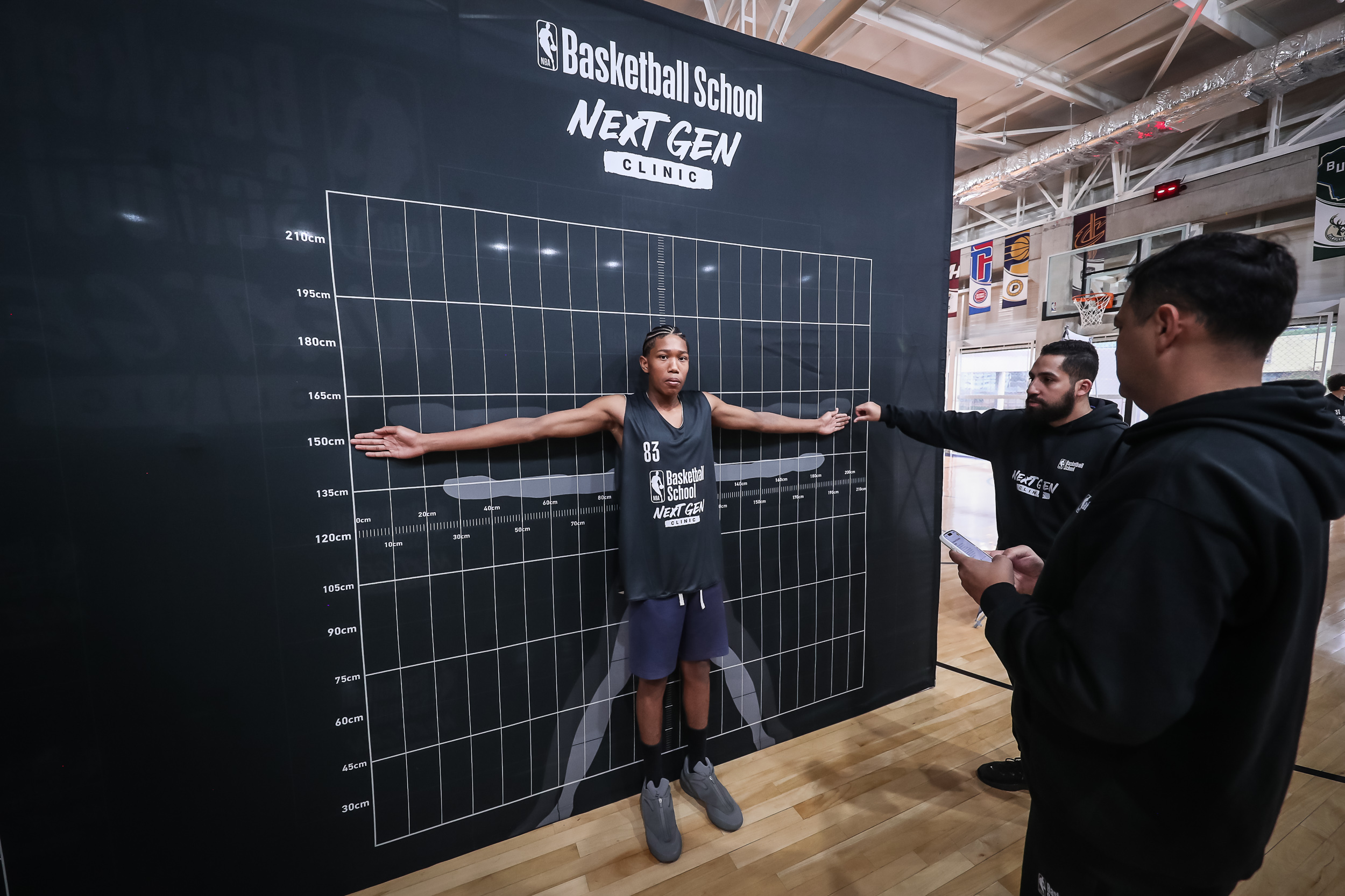 Curitiba recebe a sétima e penúltima seletiva do NBA Basketball School Next Gen Clinic 2026