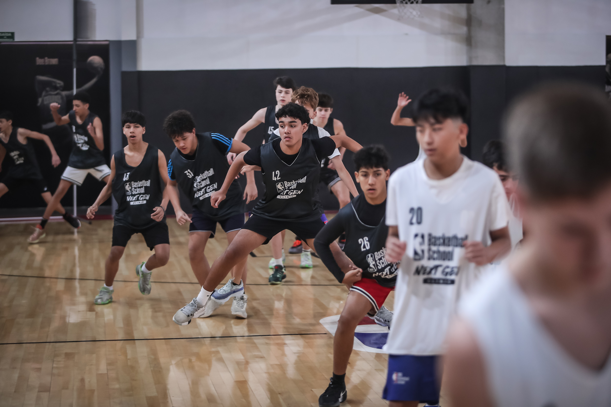 Belo Horizonte recebe a sexta seletiva do NBA Basketball School Next Gen Clinic 2026