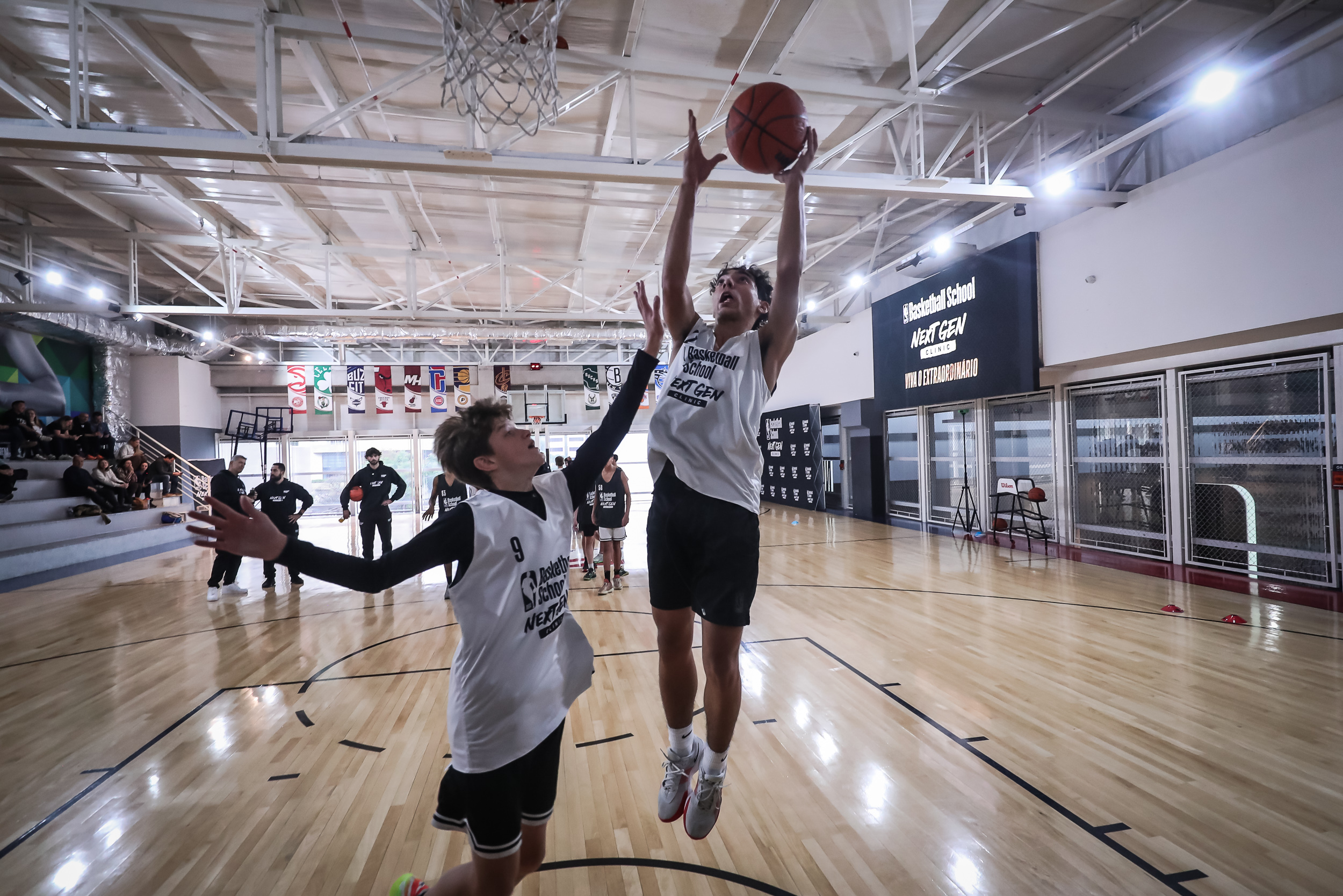 Rio de Janeiro recebe última seletiva do NBA Basketball School Next Gen Clinic 2026